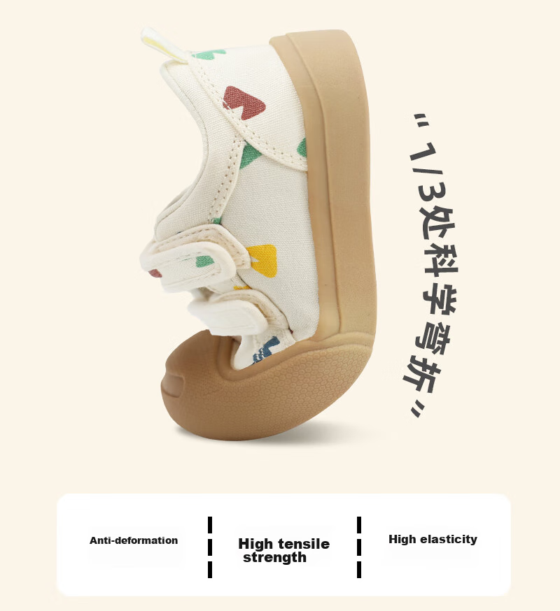 TOPSTAR Children's Canvas Shoes, Kindergarten Shoes, Spring 2026 New Style, Non-Slip Boys' White Sneakers, Low-Top Skateboard Shoes, Colorful, Size 29 4