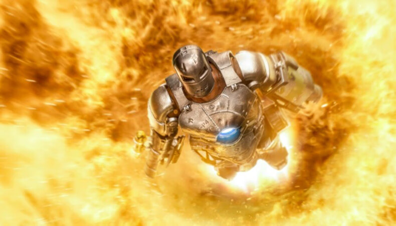 Marvel Iron Man MK1 Action Figure, 10th Anniversary Edition, Movable Model, Birthday Gift 20