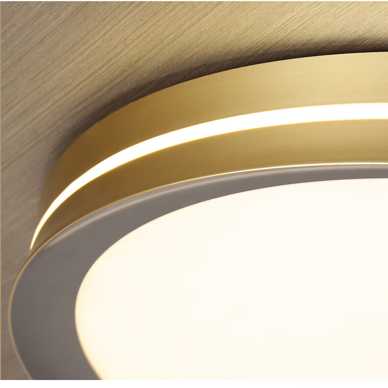 往事品牌吸顶灯照明客厅灯轻奢现代简约创意圆形餐厅北欧卧室铝材