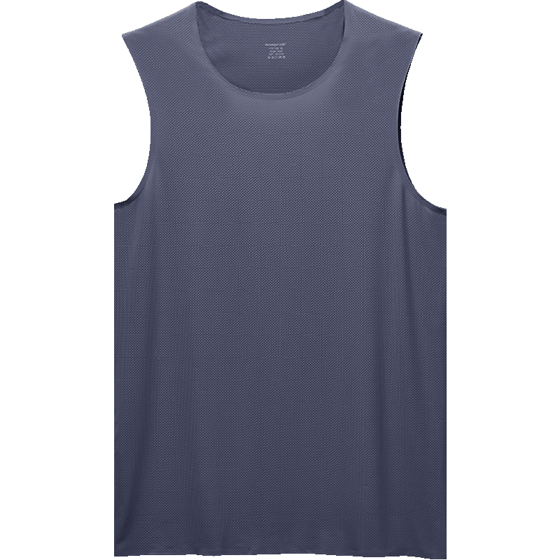 MiiOW Men's Tank Top, Summer Lightweight Ice Silk Sleeveless Vest, Breathable Mesh Quick-Dry Sports Undershirt for Outdoor Wear