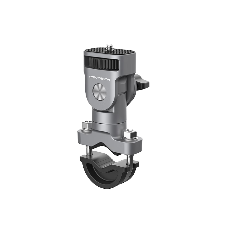 PGYTECH Action Camera U-Shaped Clamp, Action5pro/4 Motorcycle Mount, Pocket3 Bicycle U-Shaped Metal Clamp, Insta360 Cycling Mount, Multifunctional Photography Accessory