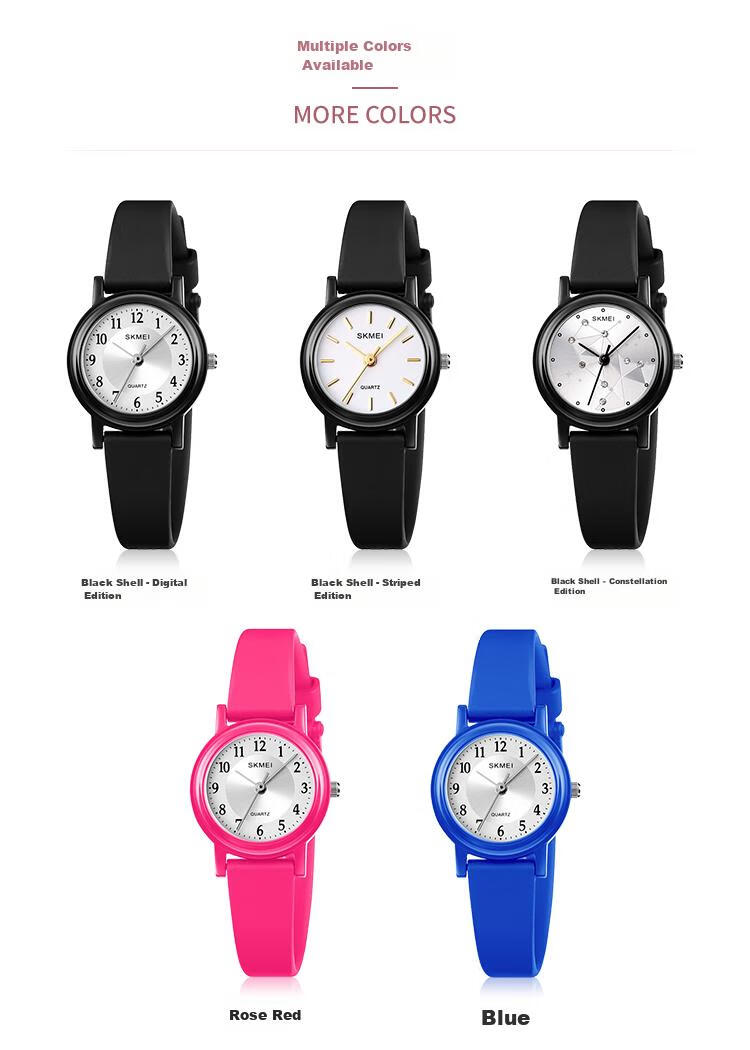 SKMEI Student Watch Quartz Analog Time-Only Exam Watch for Middle and High School Students Model 2532 8
