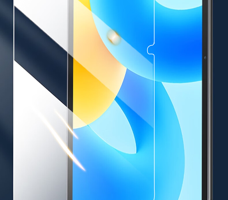 ESCASE Tempered Glass Screen Protector for Huawei MatePad 11.5-Inch 2023/2024 Pad11.5S Tablet, Shatterproof Screen Film, HD Ultra-Thin Transparent Glass 2