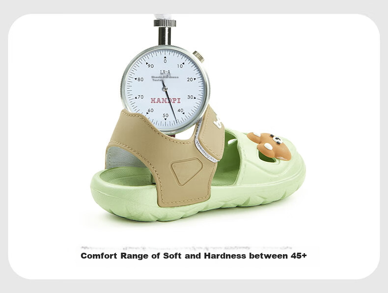 BALABALA Children's Sandals for Girls And Boys, Summer Style, Beach Shoes for Toddlers, Closed-Toe Walking Sandals for Kids 10