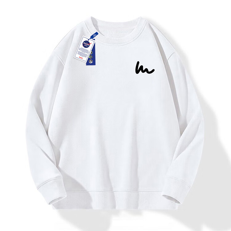 NASA GISS Sweatshirt for Men, Spring And Autumn Versatile Round Neck Long-Sleeve T-Shirt, Youth And Couple's Top Outerwear, Khaki, Size L 12