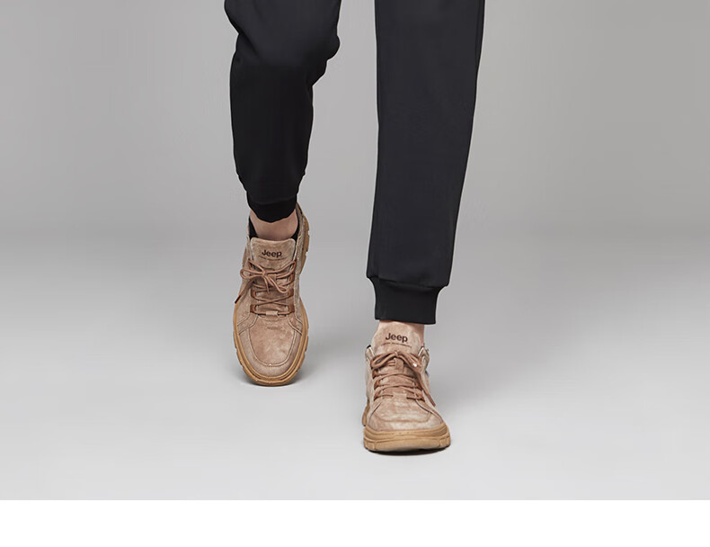 Jeep Men's Casual Outdoor Sports Soft Comfortable Knit Windproof Warm Jogger Pants 6647 4