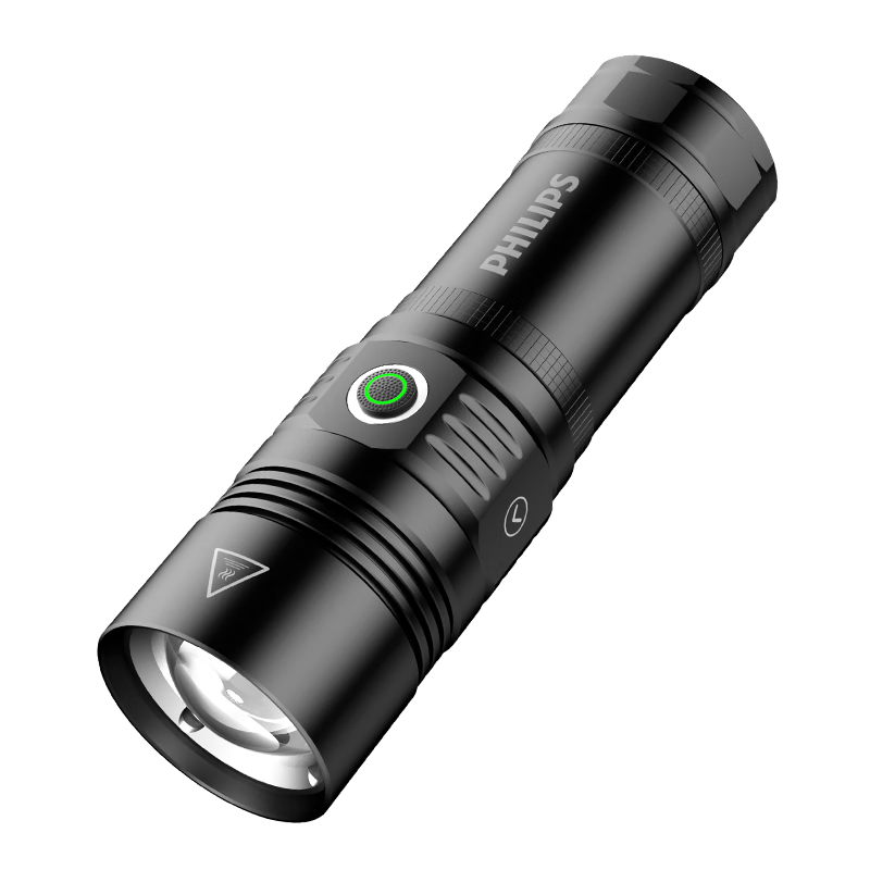 PHILIPS Flashlight, High Brightness, Long Battery Life, for Outdoor Use And Emergency Lighting