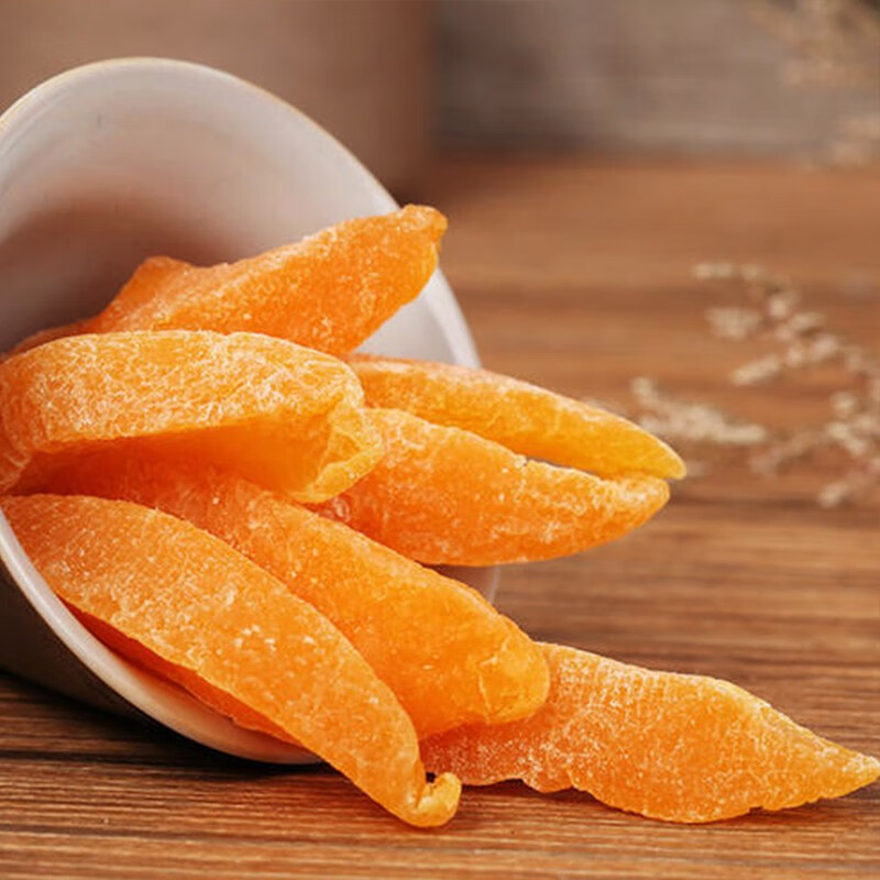 新边界 黄桃干400g/罐 蜜饯果干零食小吃桃肉桃干水果干果脯