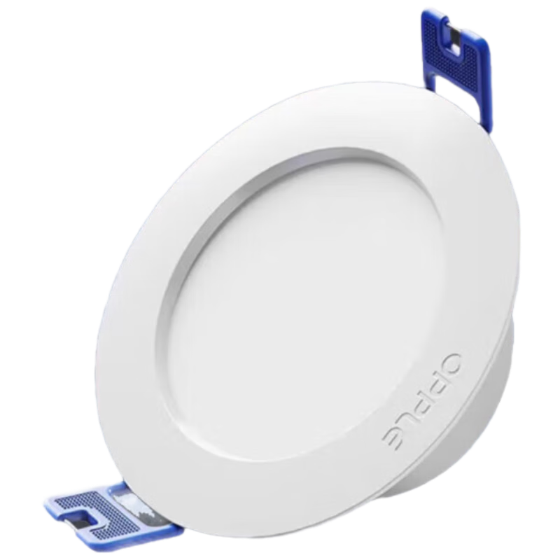 OPPLE LED Downlight 6W Ultra-thin Recessed Ceiling Light Corridor Passageway Office Ceiling Lamp Opening 85-100mm Warm White Light