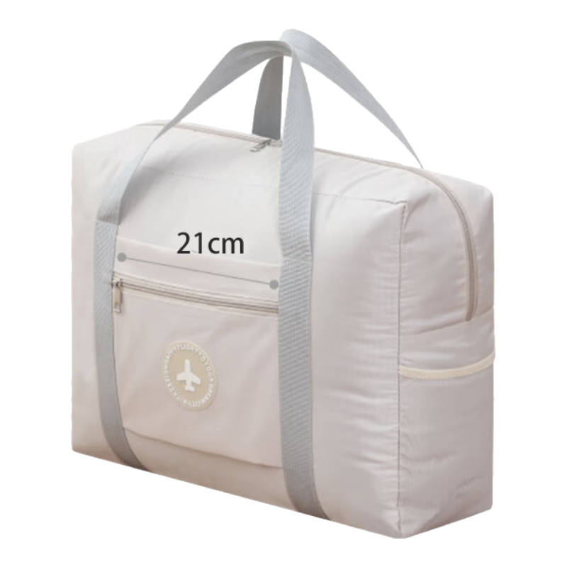 Xinqin Travel Bag Luggage Bag Can Be Attached to Suitcase, Large Capacity Handbag, Foldable Storage Bag for Travel, Portable