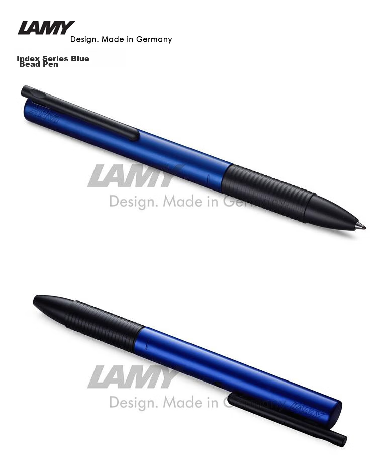 LAMY Ballpoint Pen, Indicator Series for Students' Daily Writing And Signing, Blue 339-BL 4