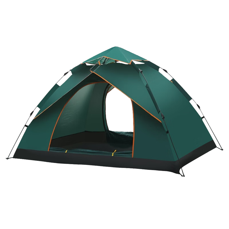 BeiJiLang Automatic Quick-Open Tent, Outdoor Rain And Sun Protection Camping Picnic Indoor No-Setup Tent Set