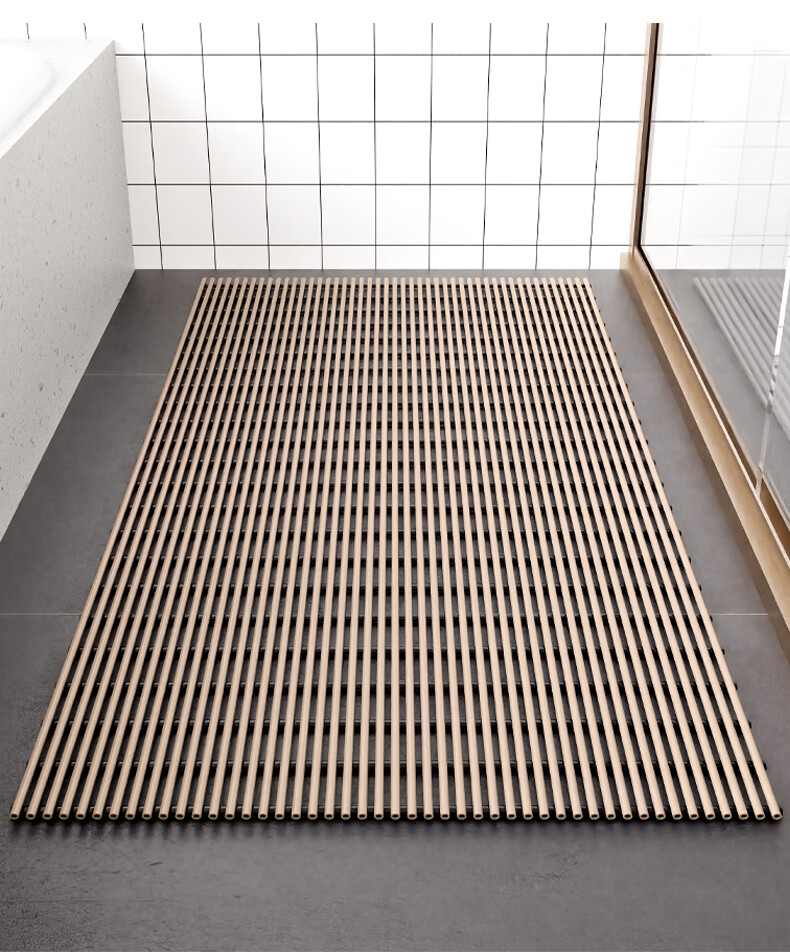 FARLEEHOMES Bathroom Non-Slip Mat, Shower Room Bathing Anti-Fall Floor Mat, Large Size Non-Slip Foot Pad for Bathroom And Toilet 16
