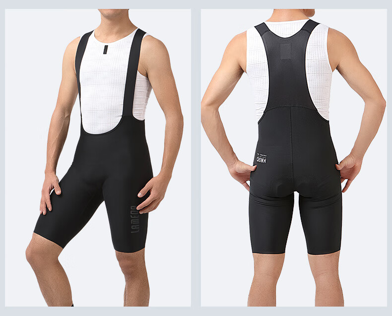 Lameda Cycling Shorts, Bib Shorts, One-Piece Shorts for Men, Summer Professional Mountain And Road Bike Shorts, Moonlight Blue, XL 17