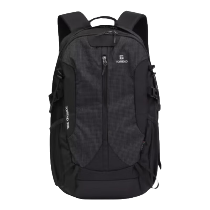 TOREAD Hiking Backpack, Outdoor Trekking Travel Backpack, 30L Lightweight, for Men And Women, Daily Commute Schoolbag, Black/plaid