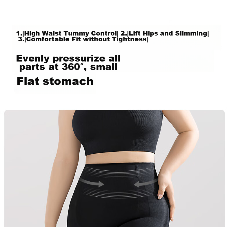 Guniangjia Tummy Control And Butt-Lifting Pants, No Need for Underwear, Seamless High-Waist Shaping, Comfortable Waist-Cinching Slimming Pants, Tummy Control, Plus Size 6