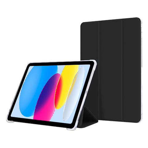 ALittleFlower [Over 100,000 Sold Online] Protective Case for IPad 11/10, Compatible with 11-Inch IPad 11/10 Apple Tablet, 2025/22 Models, Stand-Foldable Ultra-Thin Graphite Black