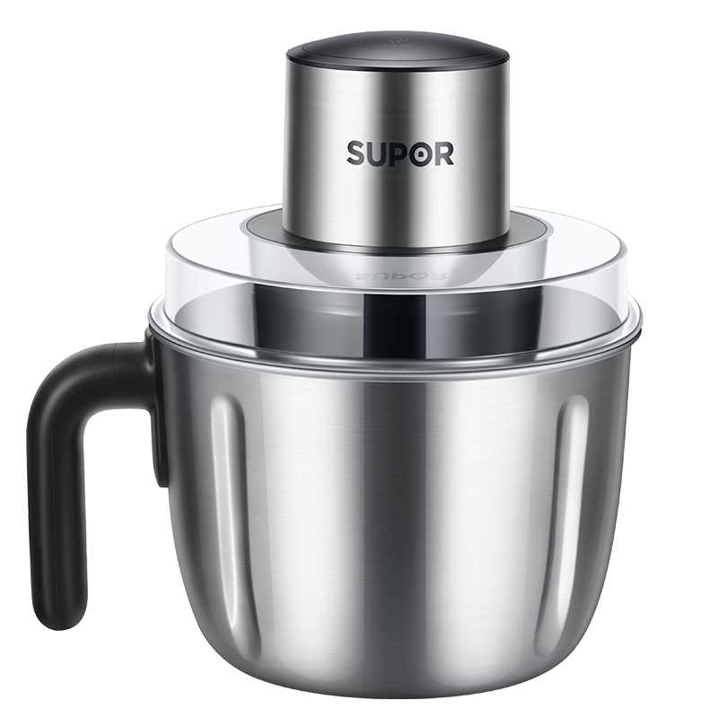SUPOR Meat Grinder, Mincer, Stainless Steel Multi-Functional Home Meat Mixer 2.2L Electric Vegetable Chopper Mincer Blender JR56-U