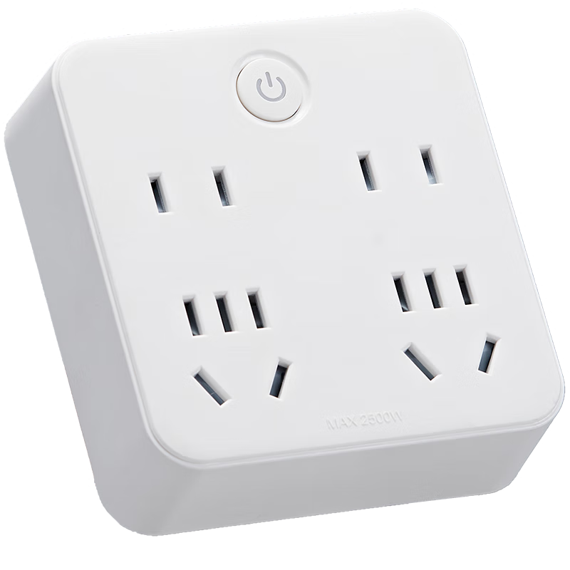 DELIXI 86-Type Conversion Plug/socket/power Strip/power Bar/power Adapter/power Converter, One-To Conversion Plug, Master Switch, Wireless
