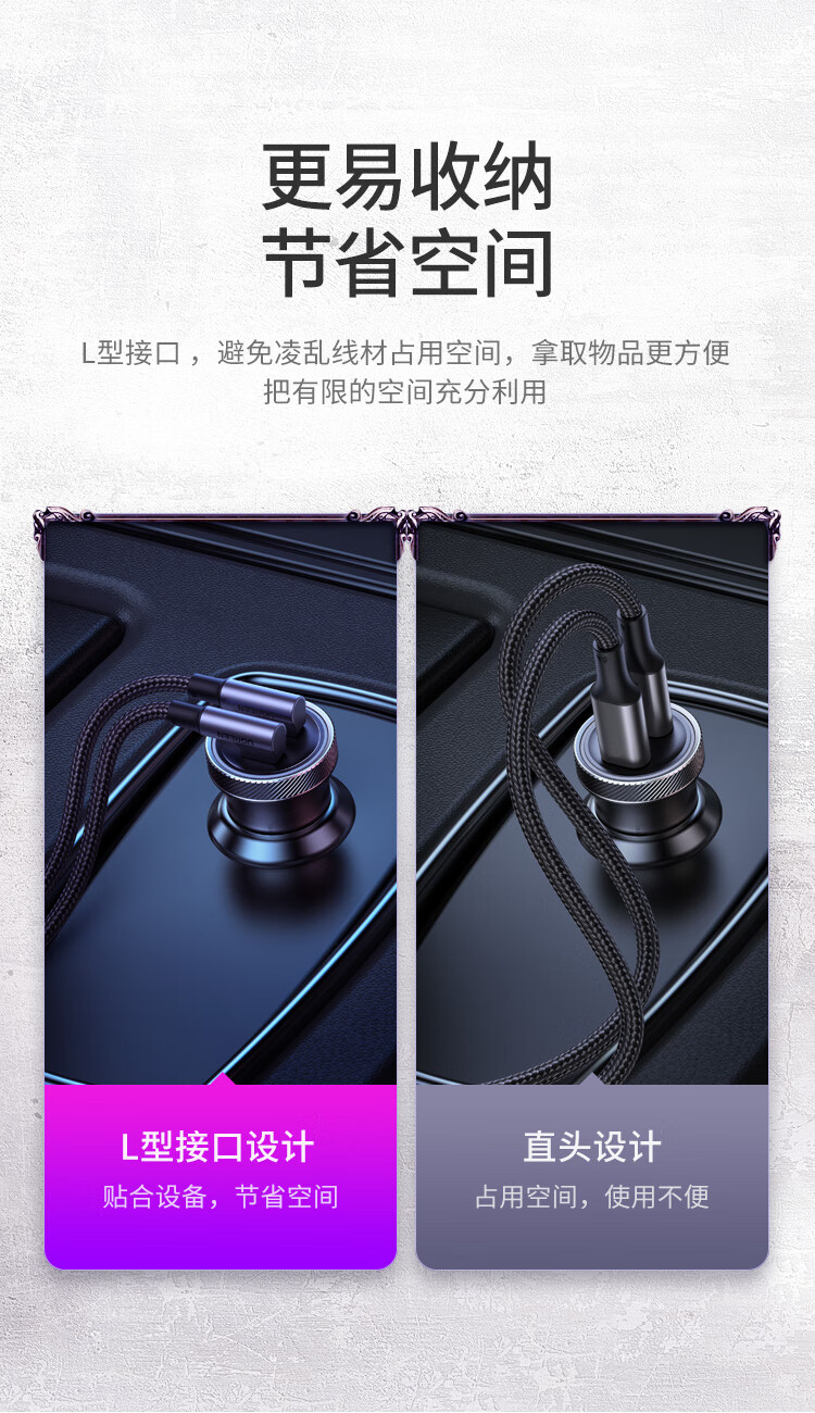 UGREEN [Handheld Gaming Curved Head] Charging Cable, Type-C Data Cable, Double-Ended, 100W Fast Charging CtoC, Suitable for Apple 18, Huawei, Honor, Xiaomi Tablets, IPad, Laptops, 1 Meter 6