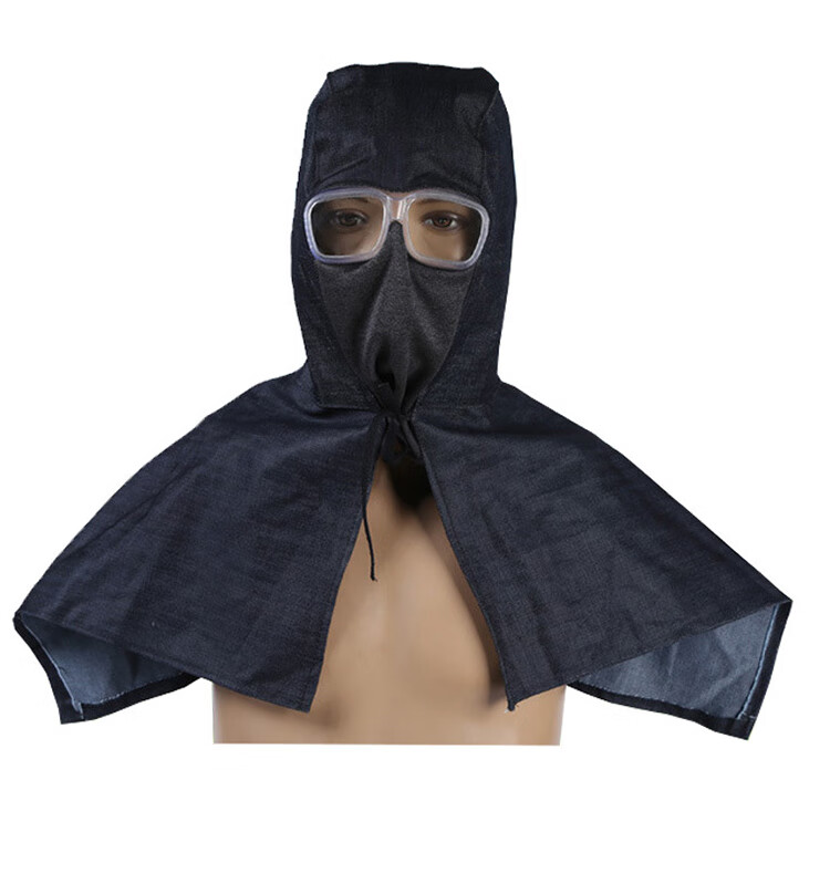 BAIGE Welding Hood Cape Hat Flame Retardant Anti-Splash Dustproof Fireproof Welding Protective Cap 5