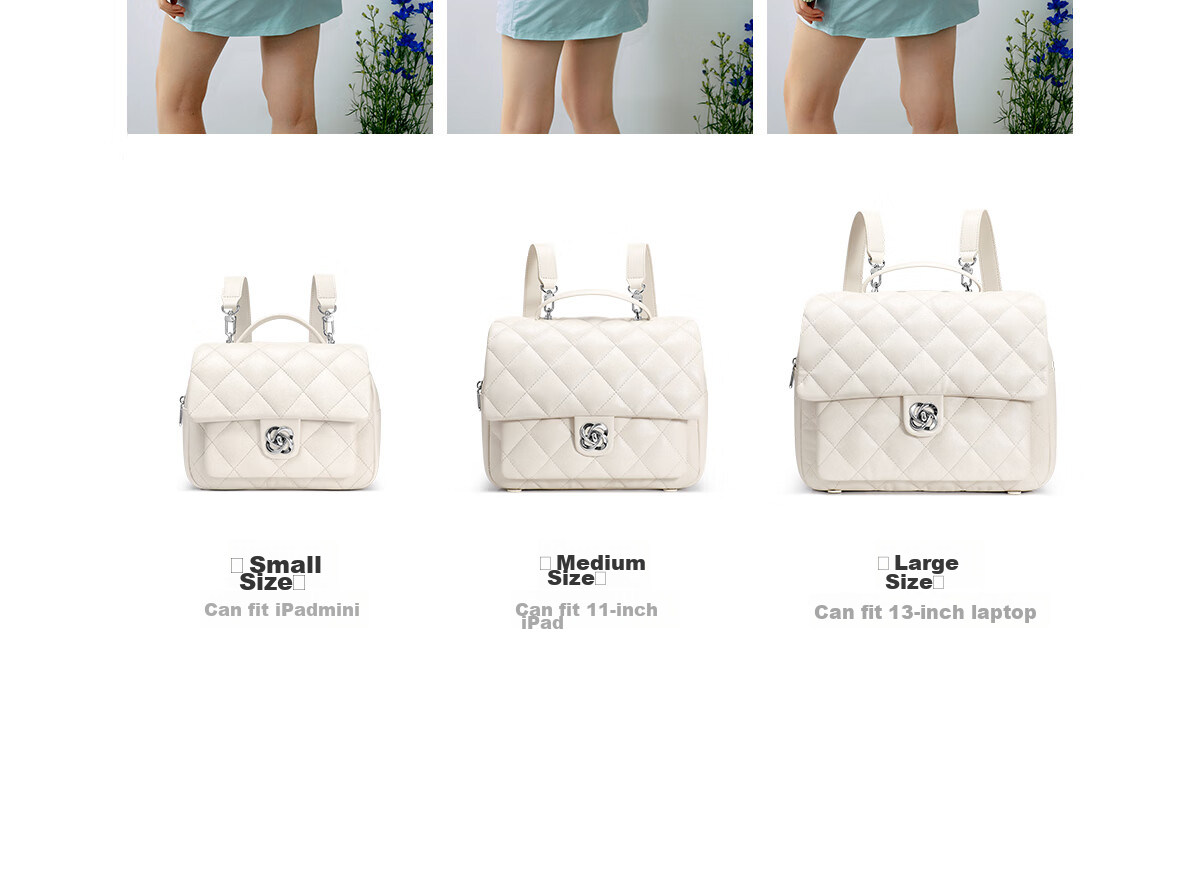 JUST STAR Zhang Yuxi's Same Style Backpack for Women, 2026 New Light Luxury Lightweight Travel Backpack, School Bag, Birthday Gift 11