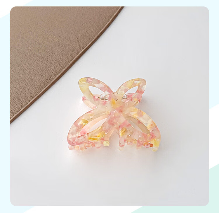 CHIMERA 2 Small Size Shawl Hair Claw Clips, French Half-Updo Back of Head Hair Clips, Bangs Clips, Hair Accessories for Women, Mid-Autumn Festival Gift 14