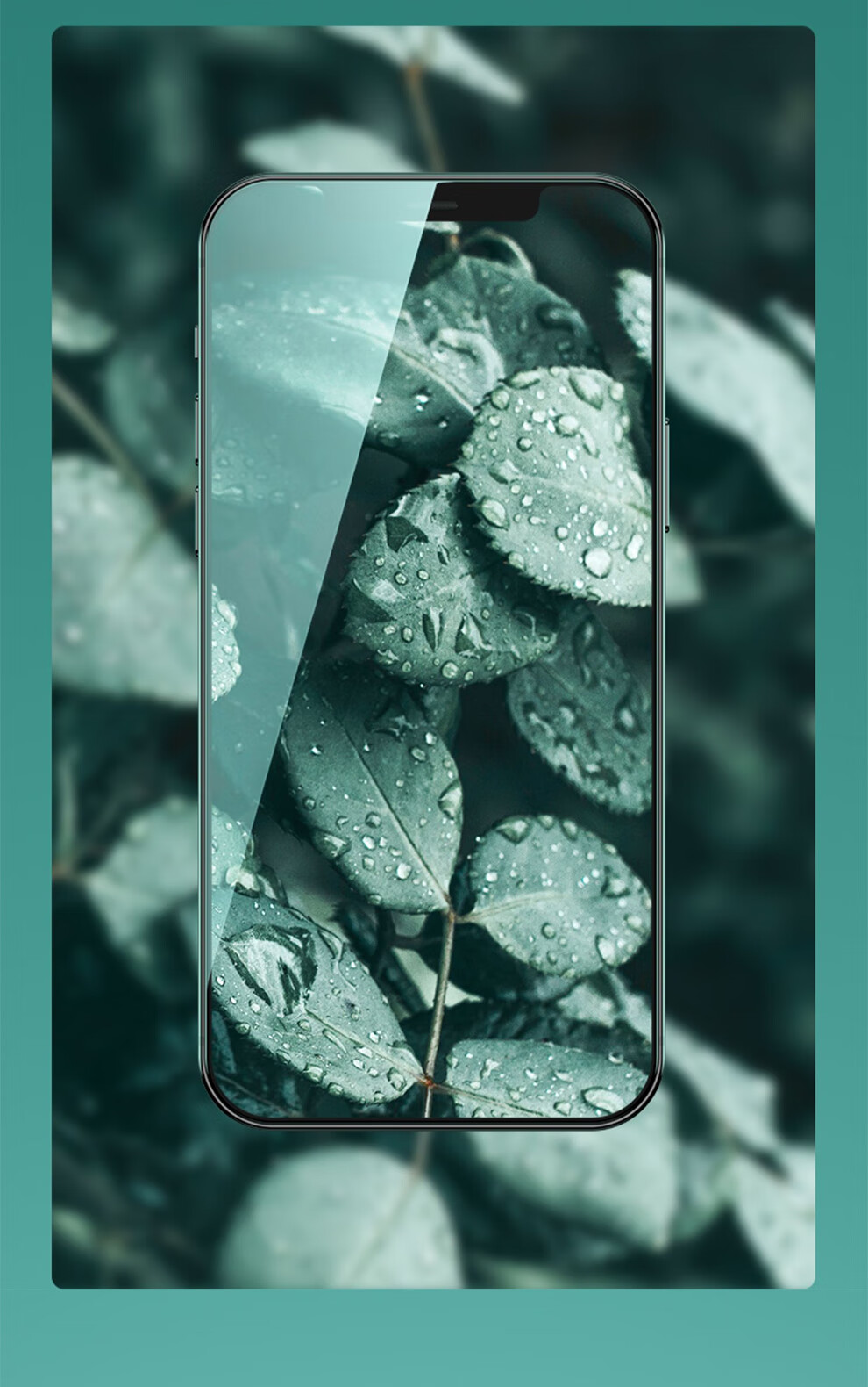 BIAZE [Triple Enhanced] Tempered Glass Screen Protector for IPhone 12/Pro, IPhone 12/Pro Phone Film [2 Pieces Eye Protection] Green Light Full Screen Ceramic Crystal Anti-Blue Light Film JM764 13