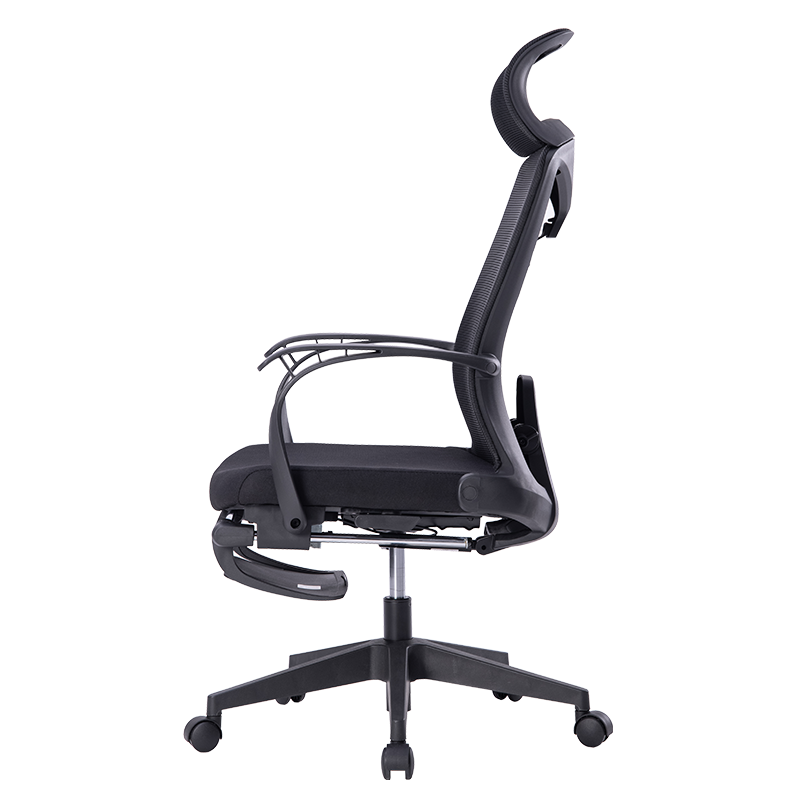 Deli 160° Wide-Angle Reclining Chair, Comfortable Nap Chair with Footrest, Ergonomic Study Chair 91019