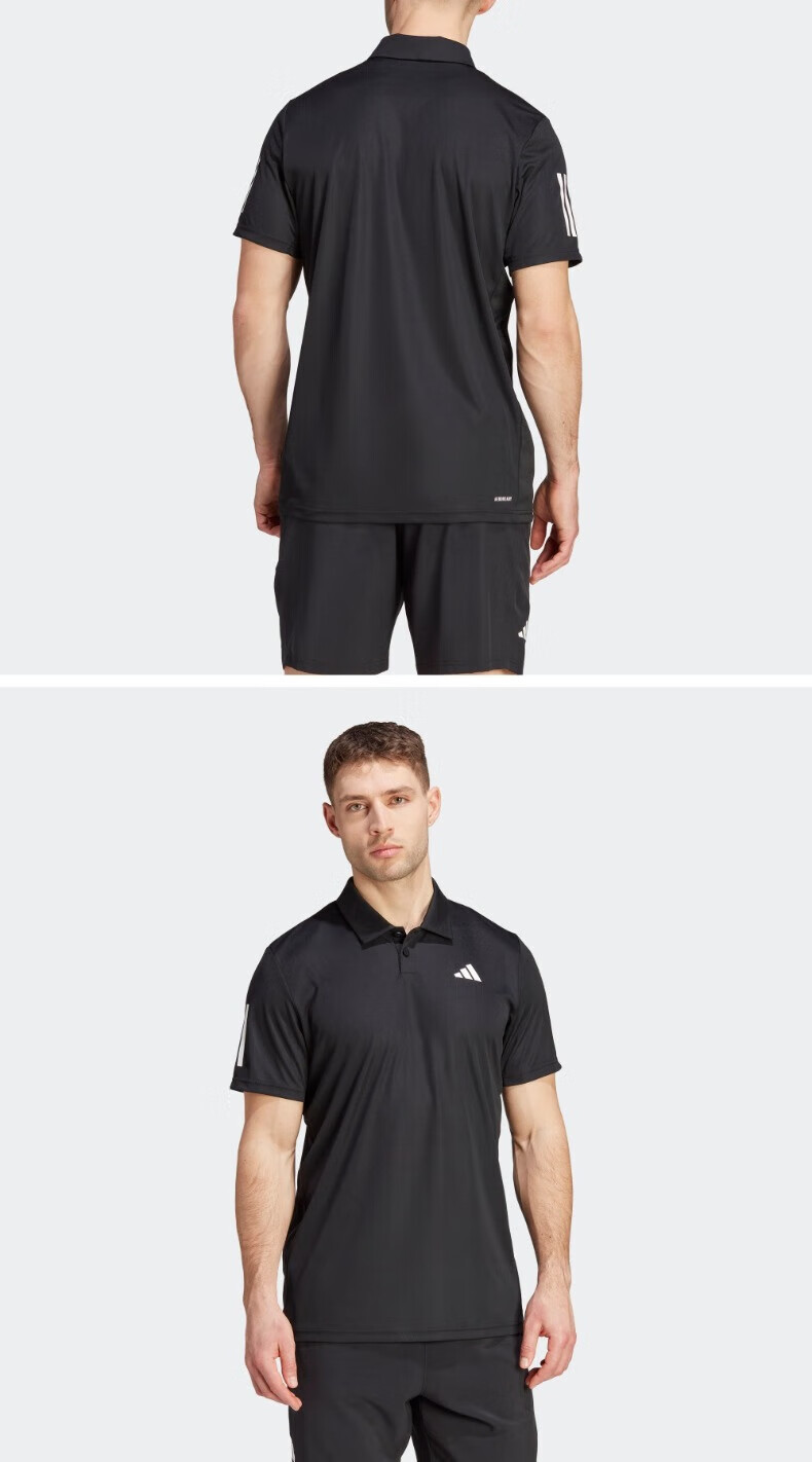 Adidas Men's Tennis Series CLUB SMU3S POLO Sports Polo Shirt IS2294 A/S Size 2