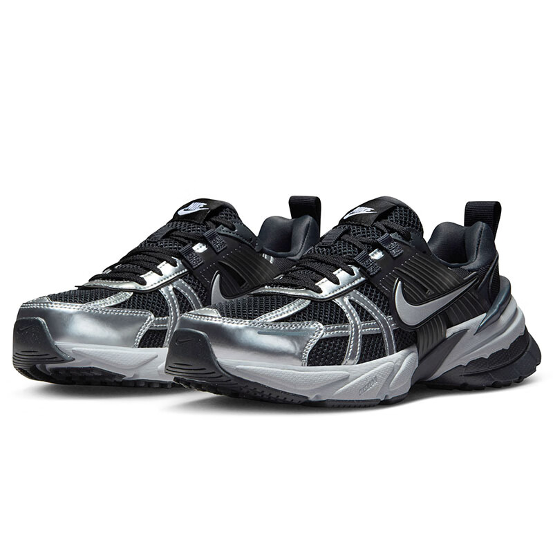 NIKE Women's Retro Shock-Absorbing V2K RUN Sneakers FD0736-005 Black 36.5