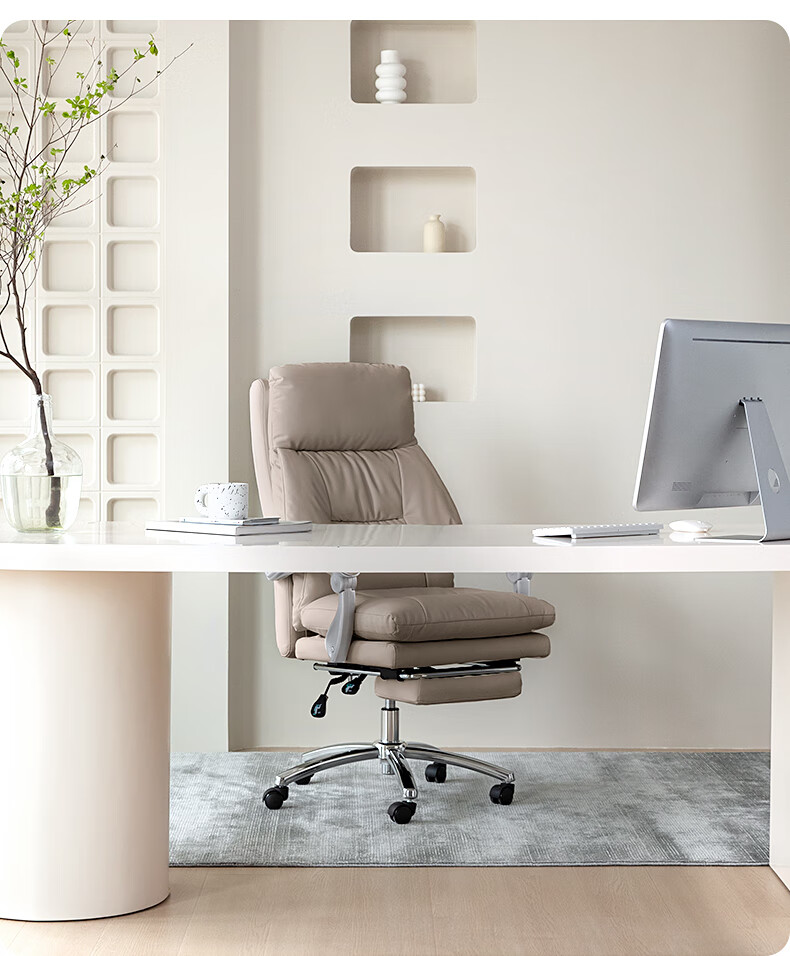 Guquan Ergonomic Office Chair, Computer Chair, Reclining Chair, Comfortable for Long Sitting, Executive Chair, Home Chair C570 Black 21