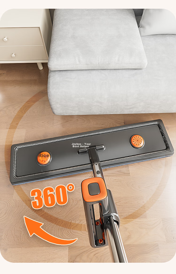Jiabangshou 40cm Mop with Original Cloth, Squeegee [40 Styles with Original Cloth] *2 8