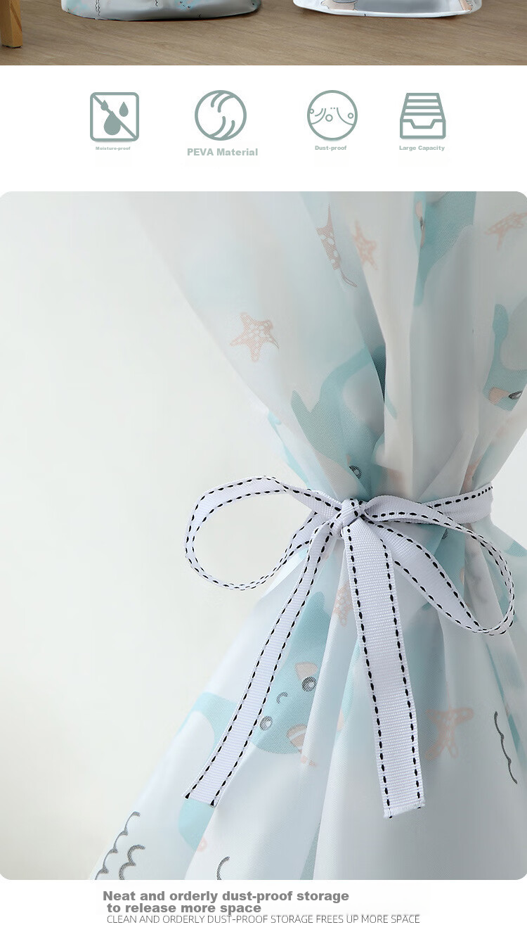 Lelandi Full-Coverage Electric Fan Cover, Universal Floor-Standing Moisture-Proof Dustproof Elastic Cover, Xingfu De Jia L1007 14