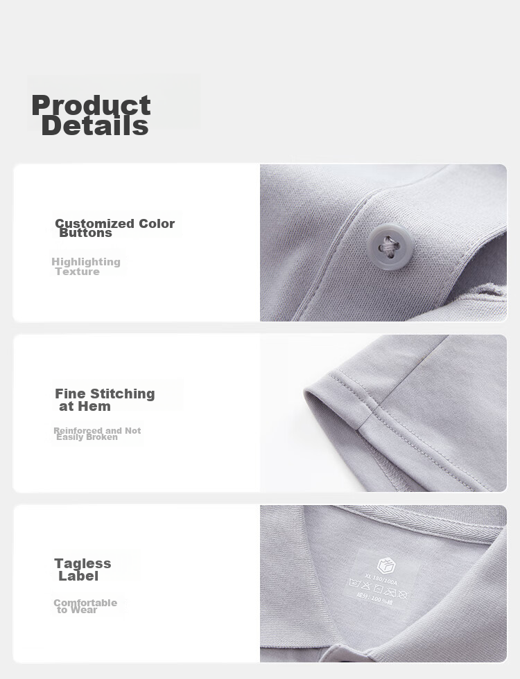 JD Jingzao Ammonia Wrinkle-Free Polo Shirt Men High-End Short Sleeve T-Shirt New Summer Commuting Father's Day Gift Navy 2XL 11