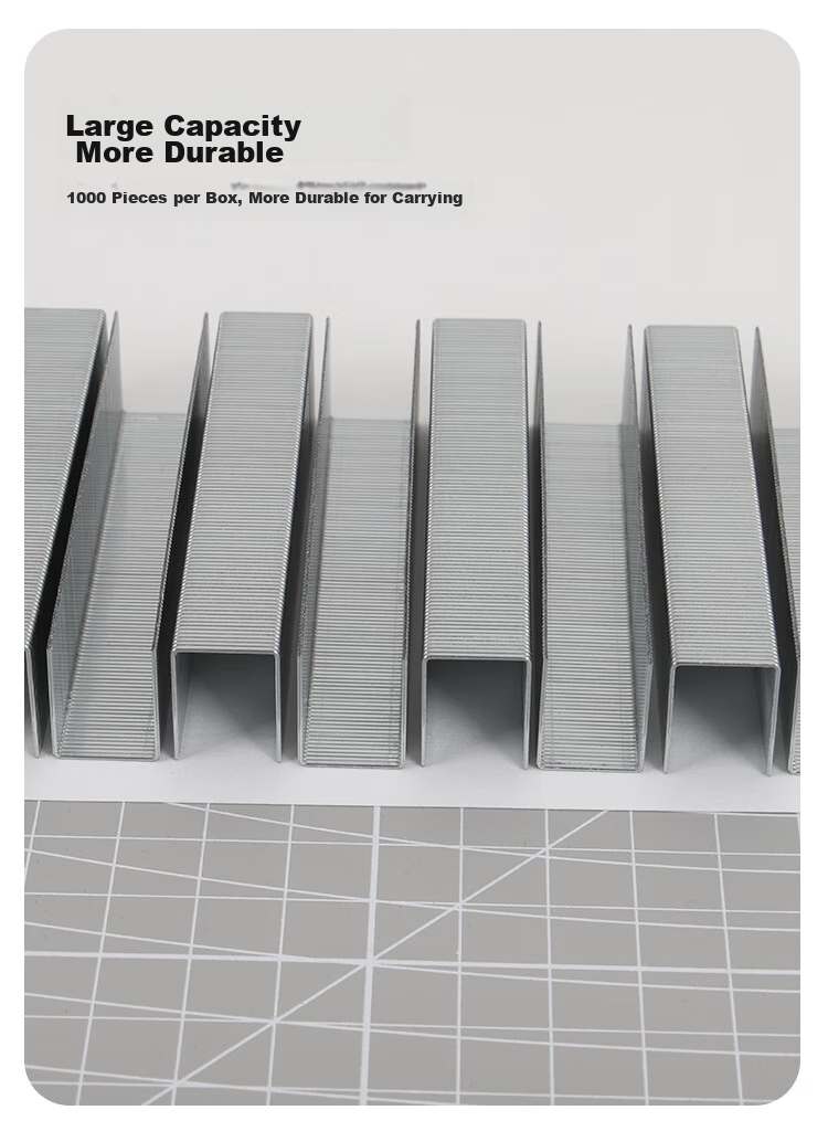 TANGO High-Strength Staples, Size 2317, 1000 Pieces, Office Supplies, Large Capacity, Can Staple up to 150 Pages, Rust-Resistant And Durable, Economical Pack, Not Easily Rusty 3