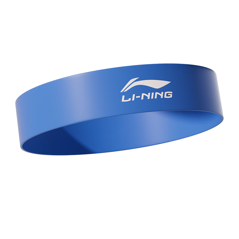 Li-Ning Elastic Band for Leg Exercises, Fitness Resistance Ankle And Buttock Strength Training, Rehabilitation Exercise Band with Latex Ring, 30 Pounds