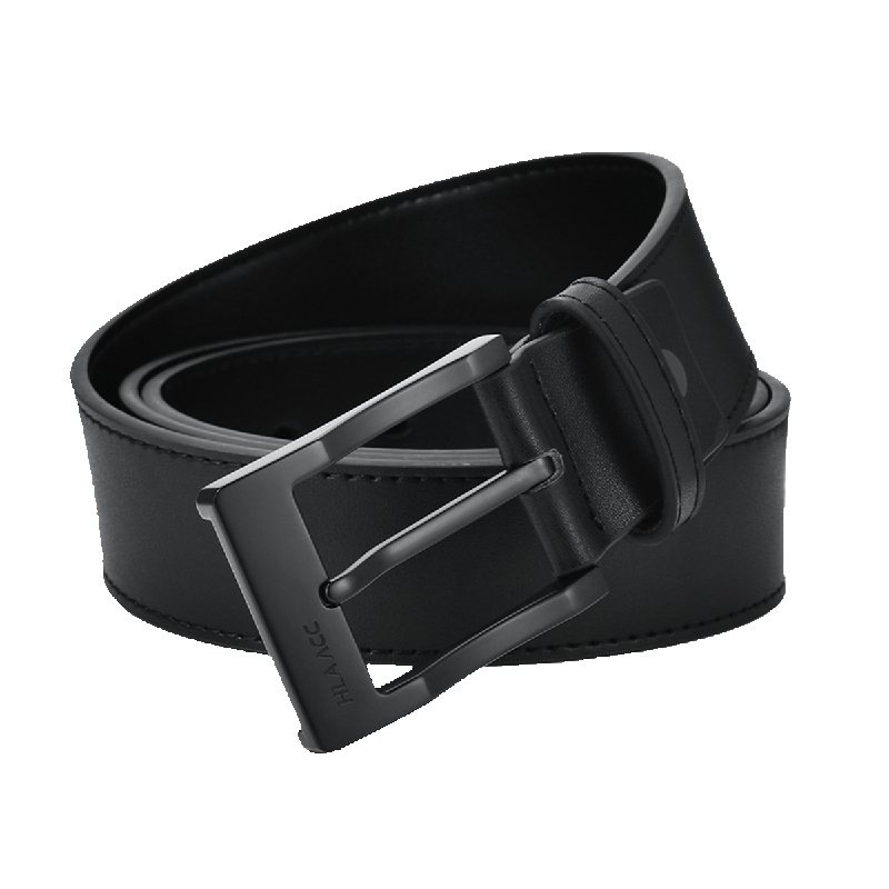 HLA Men's Belt, Business Casual Pin Buckle Waistband, Genuine Leather, Birthday Gift for Boyfriend, New Fashion Versatile Style