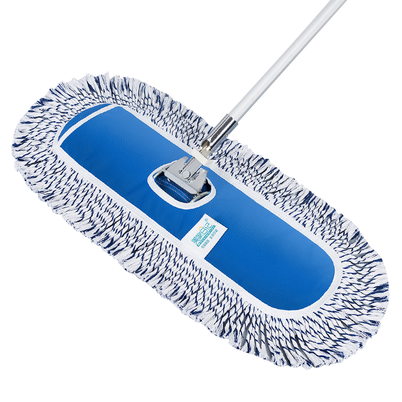 MEIJIARIJI Flat Mop, Luxury Flat Mop 60CM, 1 Piece Cotton Yarn Canvas, Tile Floor Absorbent Cotton Mop