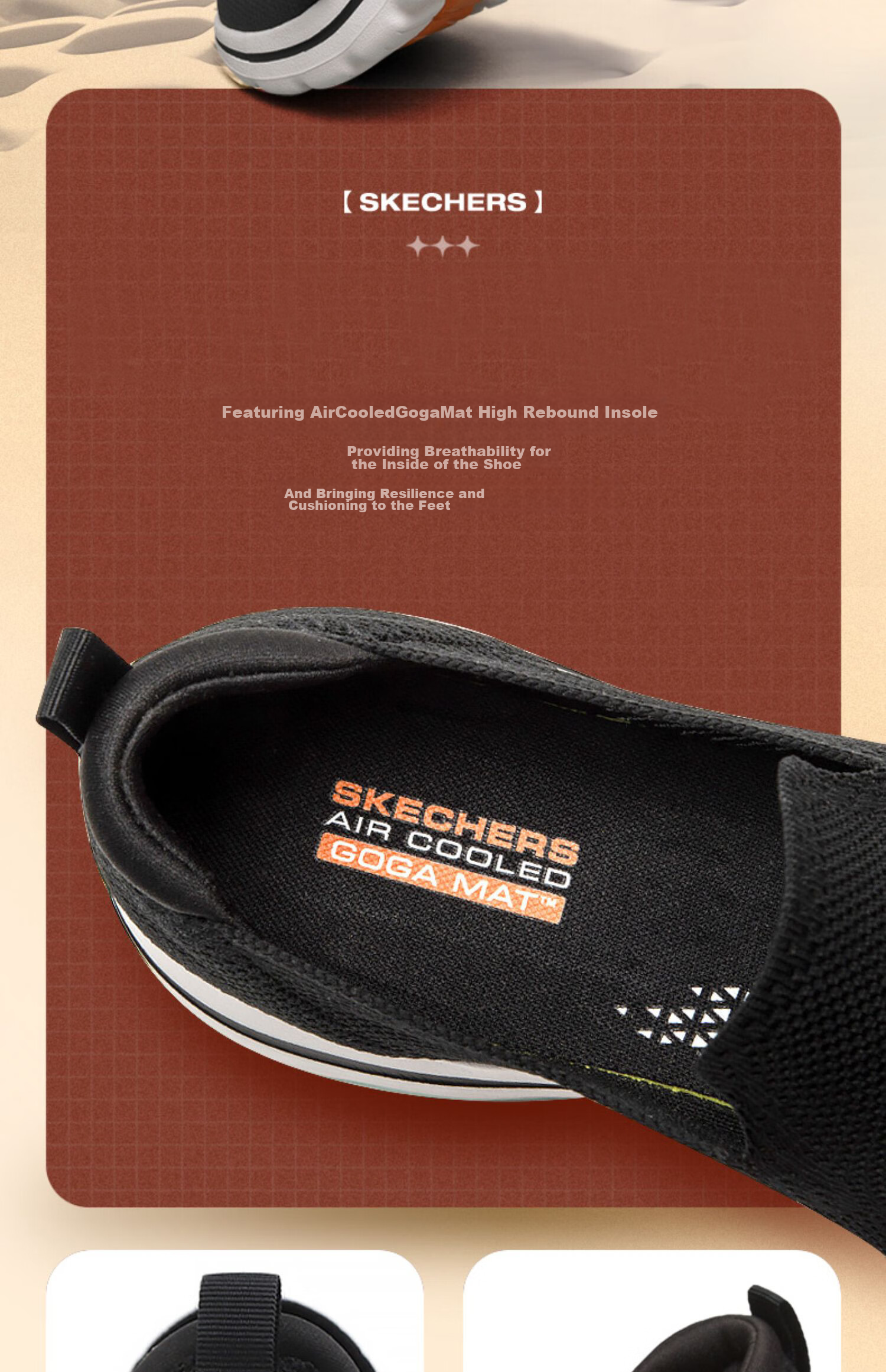 Skechers Men's Shoes, Lightweight Breathable Mesh Slip-On, Spring And Summer Casual Shoes, Soft Sole Comfortable Shock-Absorbing Walking Shoes 5