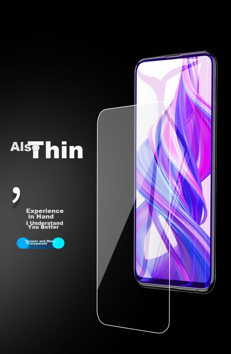 HotFire Full Screen Tempered Glass Film for Huawei P30, Full Screen Protective Film for Huawei P30, Non-Water-Cooled Full Glass Film, Black 3