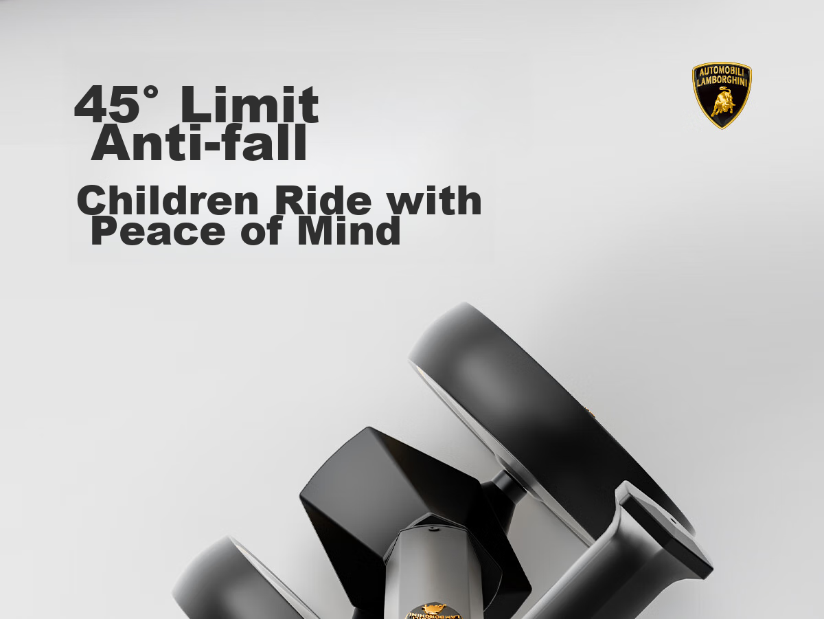 AUTOMOBILI LAMBORGHINI Children's Balance Bike for Ages 1-3, Anti-Rollover Baby Toy, National Day Birthday First Birthday Gift, Gliding Walker 15