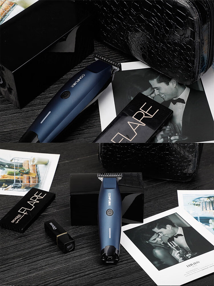 CONFU Hair Clipper, Electric Shaver, Professional Hair Trimmer, Salon And Home Use Scissors, KF-T118 Graduation Gift 14