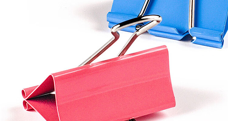 DiLe Premium Series, 24 Pieces, 41mm Colorful Long Tail Clips, Metal Bill Clips, Binder Clips, Office Stationery, Large Size 2644 19