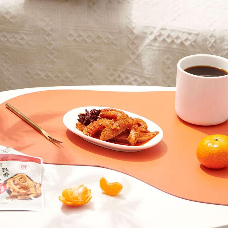 来伊份孜香牛肚香辣味105g卤味熟食肉干肉脯即食小吃独立小包装休闲零食