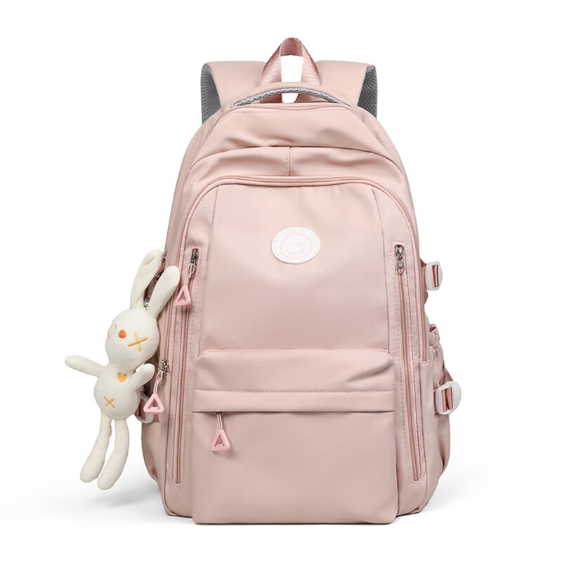 Viney Backpack for Primary School, Middle School And High School Students, Large Capacity Travel Backpack for Women, Simple Lightweight Laptop Bag for Grades 4-6, Stylish High-End Outdoor Hiking Canvas Bag