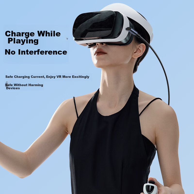 Кабель BIAZE Angled Type-C Data USB 3.0 для Oculus Quest 2 Link, Piconeo 3/4 VR Headset