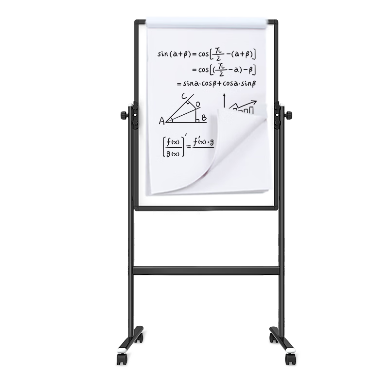 AUCS Aosheng Mobile Whiteboard Stand-Style Blackboard 60*90cm Magnetic for Office, Teaching, Conference Room, Training, Meetings, Lectures, And Small Classroom Use