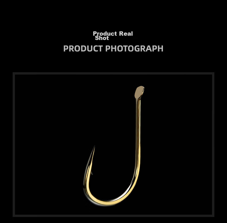 BKK 4S Cold Steel Spikes Large Package Golden Sea Bream Fish Hook, Reinforced Barbed Hook for Topmouth Culter, Carp And Grass Carp 5