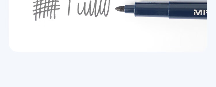 [Lowest Price Online] MIYA (MIYA) Line Drawing Needle Tip Pens, 6-Piece Mixed Set, Straight Liquid Small Regular Script Outlining Pens, Soft Pen Markers, Fine Line Drawing Pens for Art, Sketching, And Calligraphy 6